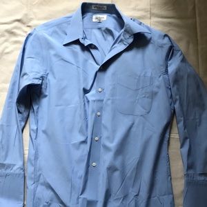 Long-sleeve Dress Shirt With French Cuffs